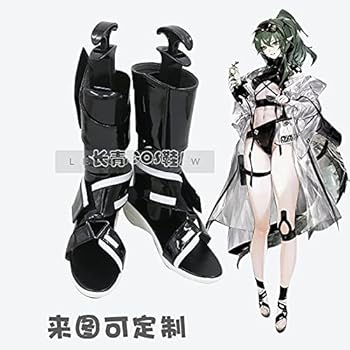 未使用新品　コスプレ衣装　アークナイツ　Ｗ　水着　Ｓサイズ ウィッグ角尻尾付き Amazon | アークナイツ W コスプレ 衣装 ウィッグ付き 目隠し